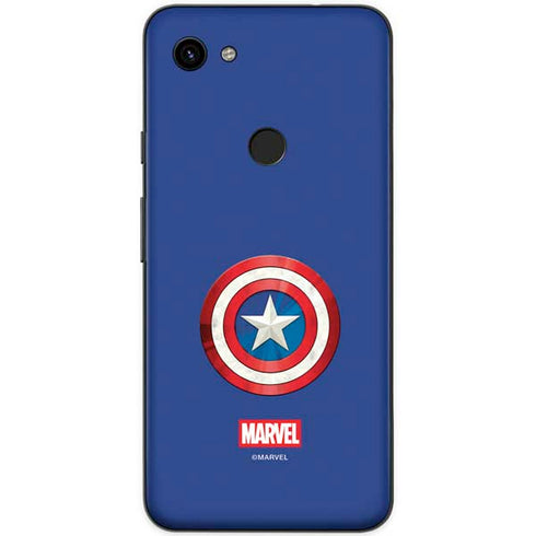 Marvel Captain America Shield Google Pixel 3a XL Skin